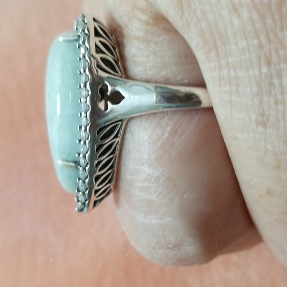 RING. Jade of Yesteryear Sz 8 - Picture 3 of 7